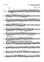Range of fingerings for cromatical scale